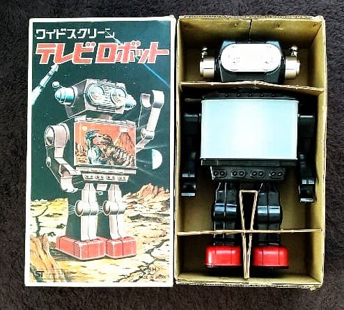 昭和　激レア　ブリキ　ロボット　ワイドスクリーンテレビロボット 超レトロ！！ワイドスクリーンテレビロボットが買取入荷！【横浜青葉店