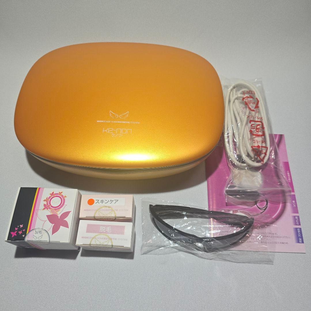 ケノン KE-NON 脱毛器 NIPL-2080 未使用カートリッジ3種付 送料無料】ケノン NIPL-2080 家庭用脱毛器 ver7.2 - メルカリ