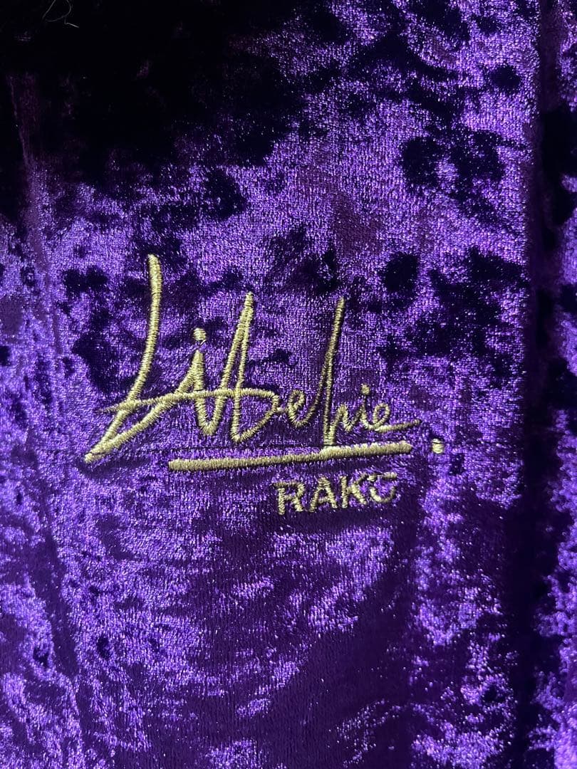 【RAKU&Libelice】スノージャケット　ベロア　Ｍサイズ