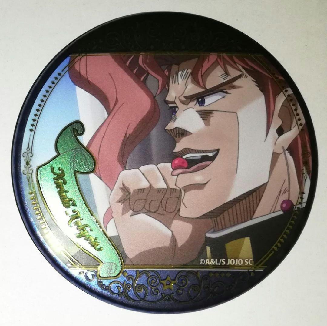 ジョジョ 花京院典明 その1 デコレーション缶バッジ アニメ展 3部