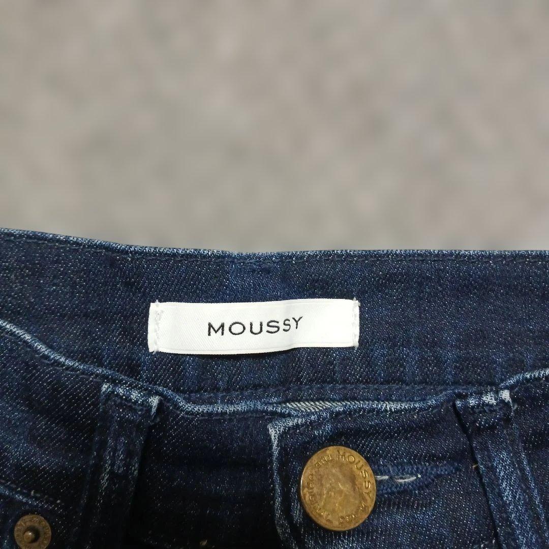 MOUSSY 美品 美脚ブーツカットデニム 24 - メルカリ