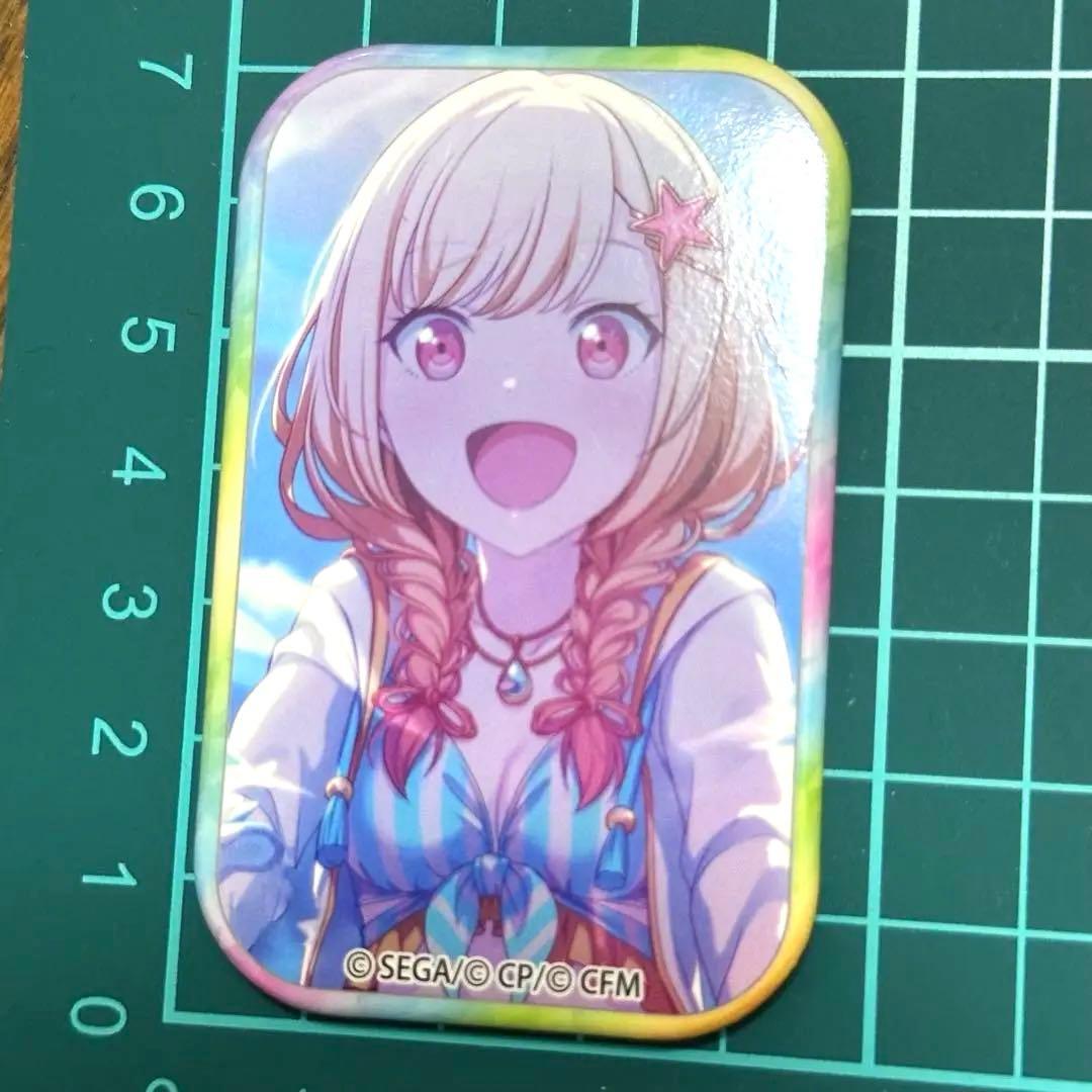 プロジェクトセカイ プロセカ 天馬咲希 スクエア缶バッジ 13A 水着