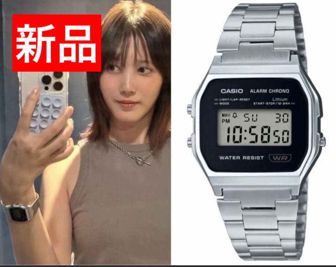 CASIO CLASSIC A158WEA-1JF 本田翼愛用 チープカシオ - メルカリ