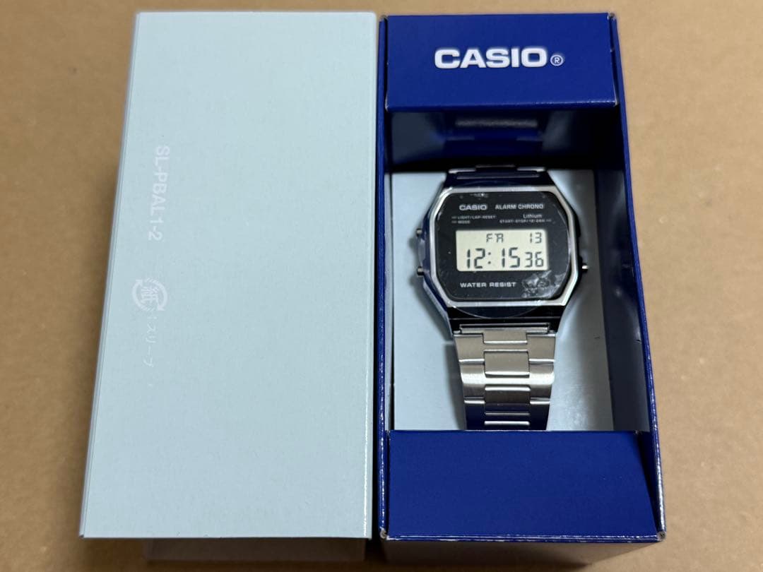 CASIO CLASSIC A158WEA-1JF 本田翼愛用 チープカシオ - メルカリ