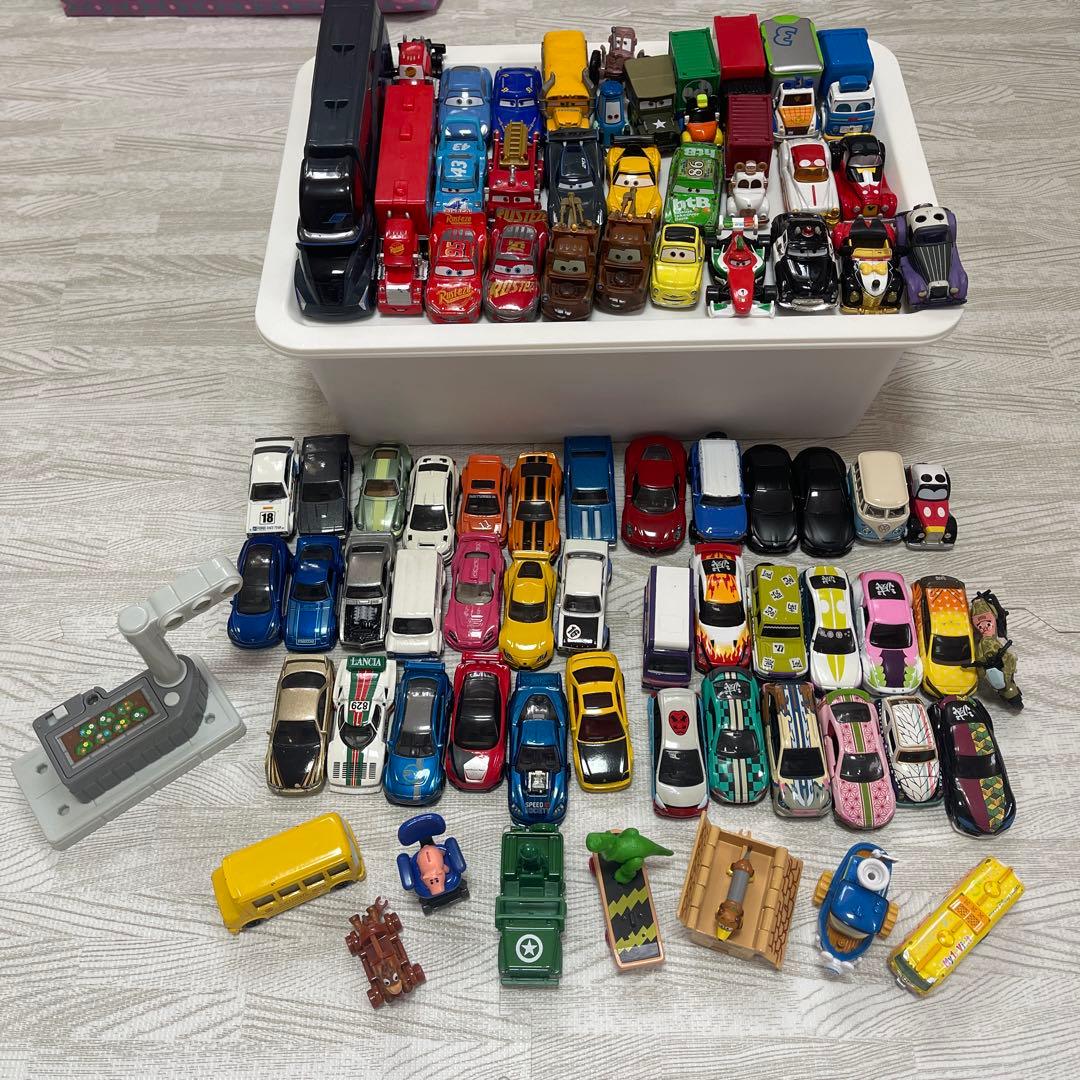 カーズ ディズニー ホットウィール 鬼滅 トミカ77台セットおまけ付 最終値下