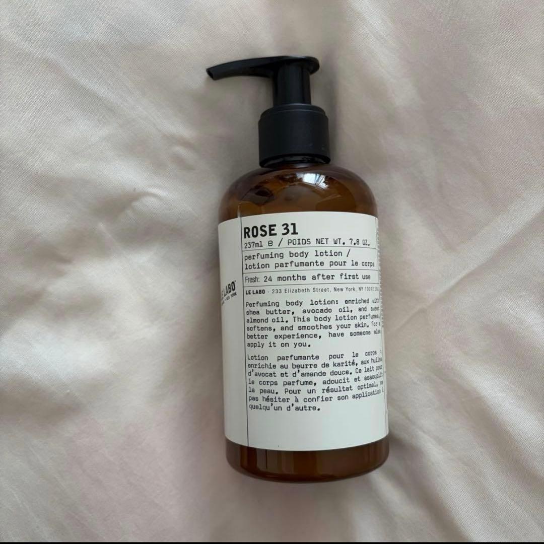 LELABO ROSE 31 パフューミング ボディ ローション 237ml