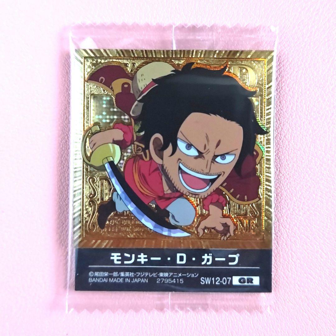 ワンピースウエハース12弾 ゴールドパラレル 表 ロジャー / 裏 GR