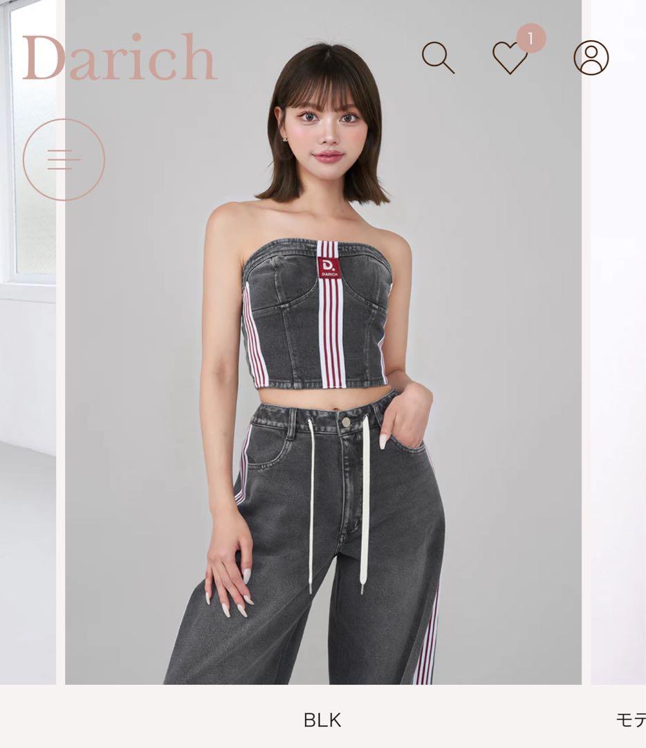 Darich リメイクライクデニムベアトップ - メルカリ