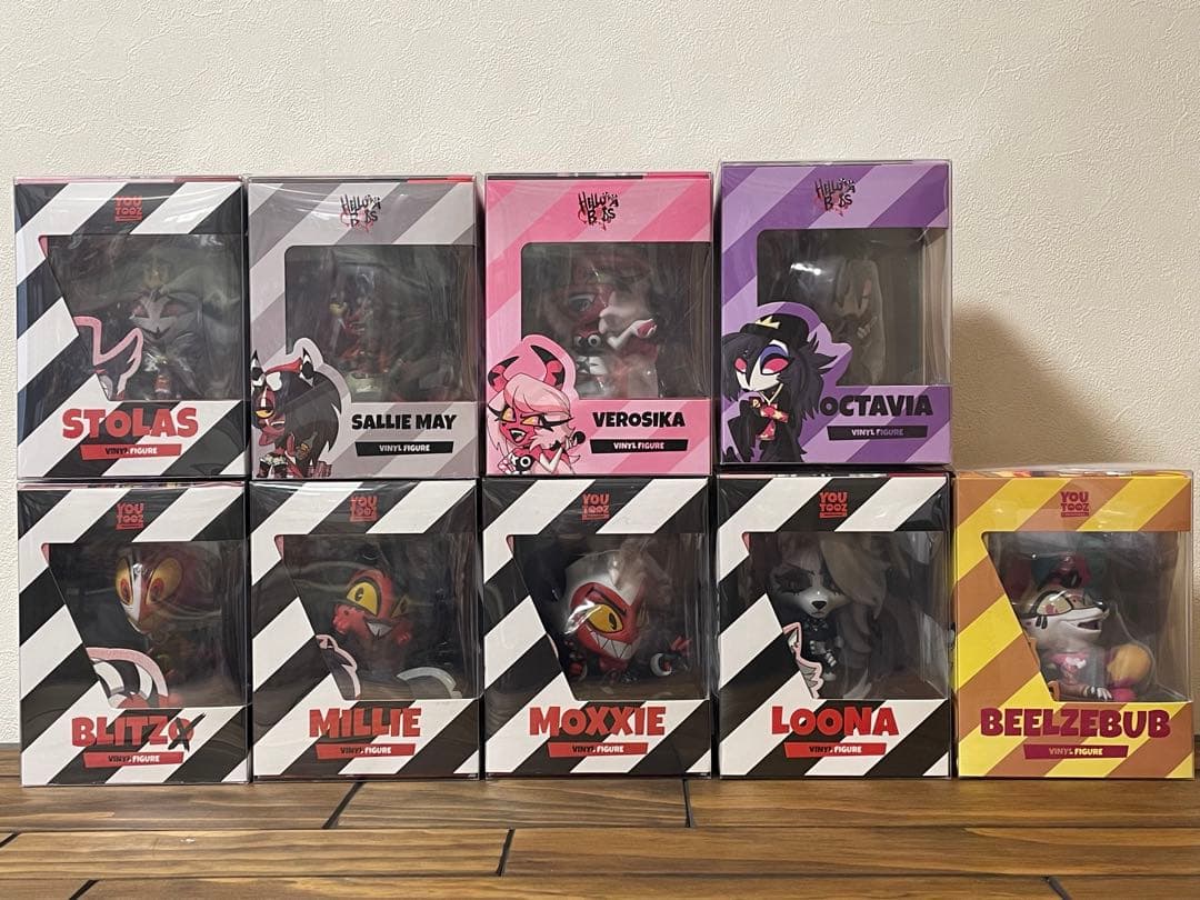 helluva boss ヘルヴァボス　youtooz 　フィギュア　セット