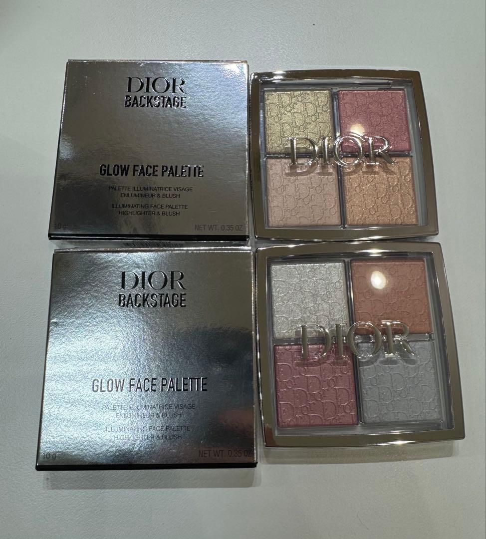 未使用　ディオール　バックステージ　フェイスグロウパレット006、004おまとめ ディオール ホリデー限定】ディオール バックステージ フェイス グロウ