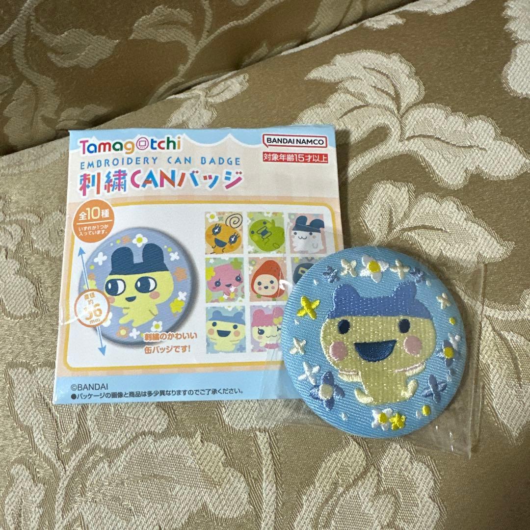 たまごっち 刺繍CANバッジ やんぐまめっち 刺繍缶バッジ - メルカリ