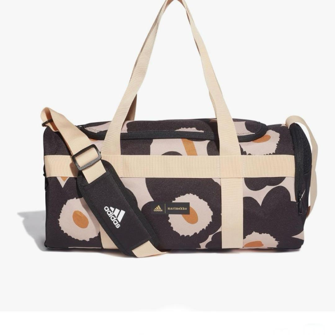 【新品タグ付き】限定品adidas x marimekkoコラボ　ボストンバッグ