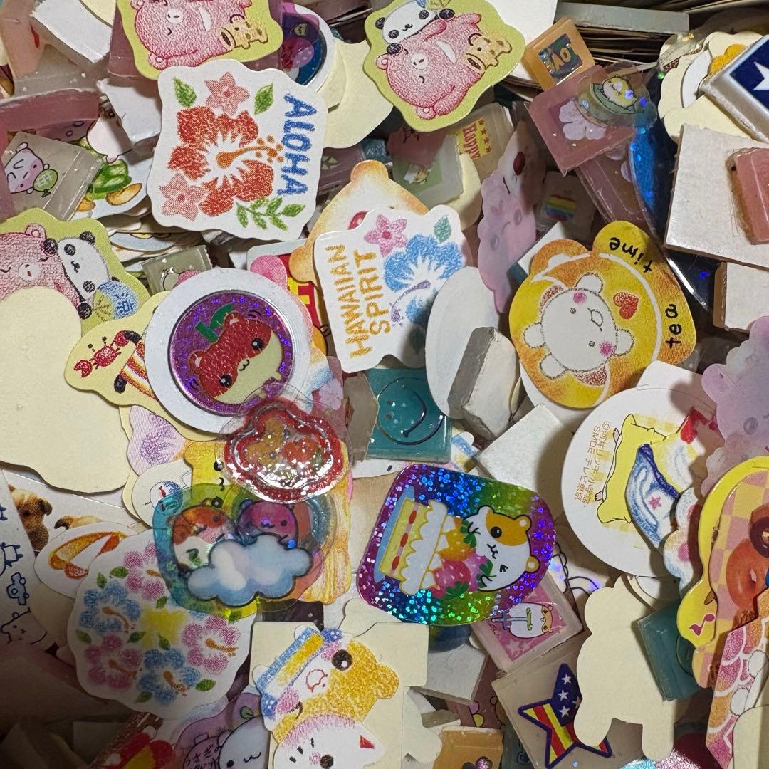 平成　当時　フレーク　タイル　シール　大量出品予定