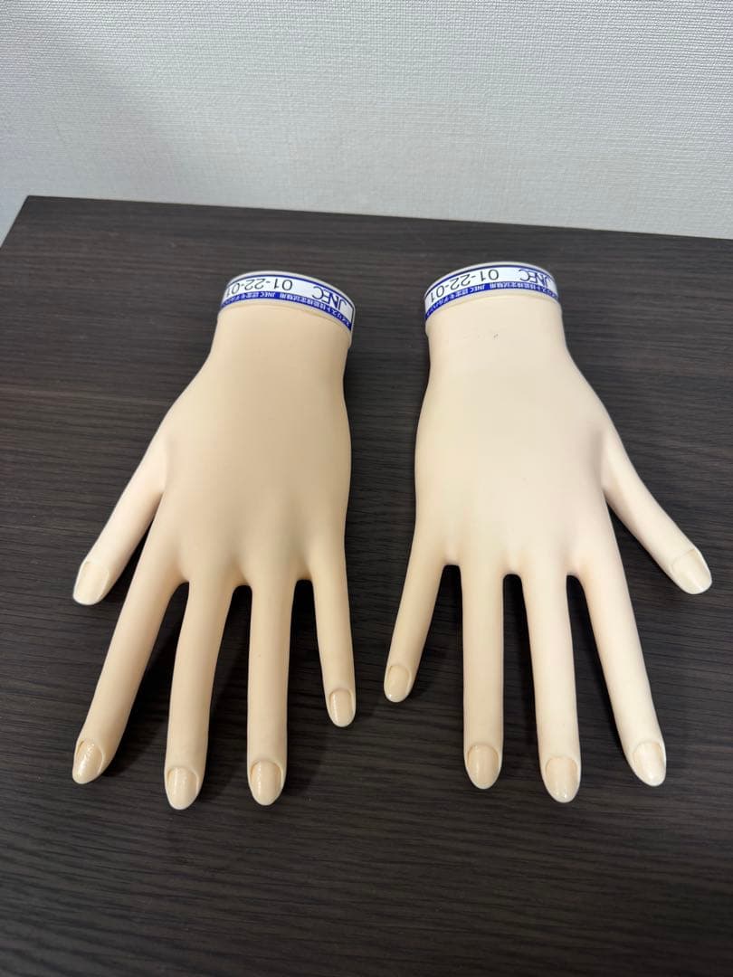 【骨折なし 美品】JNEC 認定モデルハンド 滝川（TAKIGAWA） JNEC認定ハンド STモデルハンドセット 右手 左手