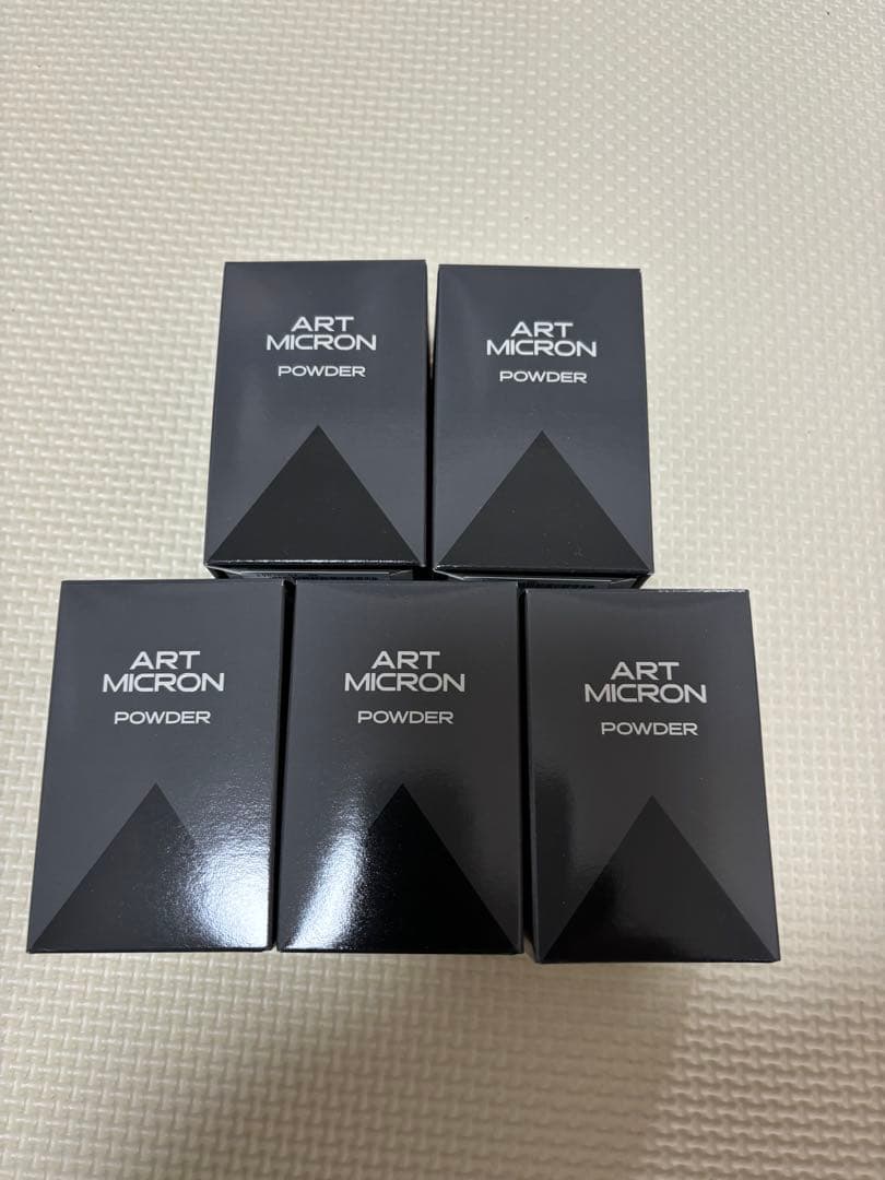 5個セット　アートネイチャー　アートミクロンパウダー　ブラック　20g