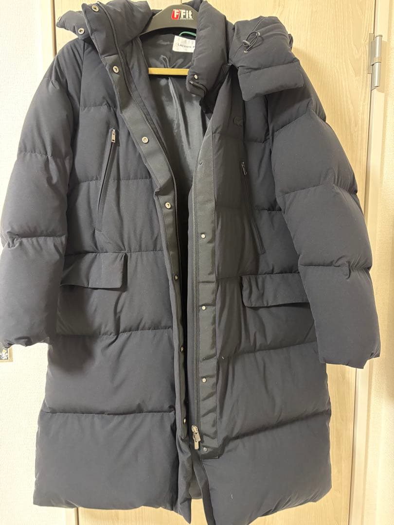 LACOSTE ダウンジャケット　ブラック　40