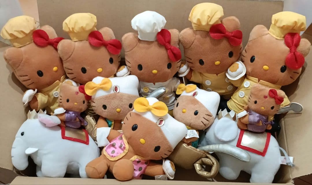 レア希少☆非売品☆日焼け☆ハローキティ☆インド☆カレー☆ランプ☆象