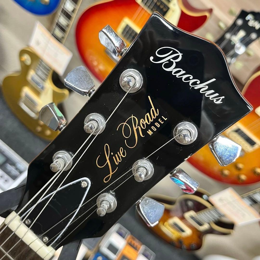 11414】 Bacchus GOLD TOP P90 レスポールタイプ - メルカリ