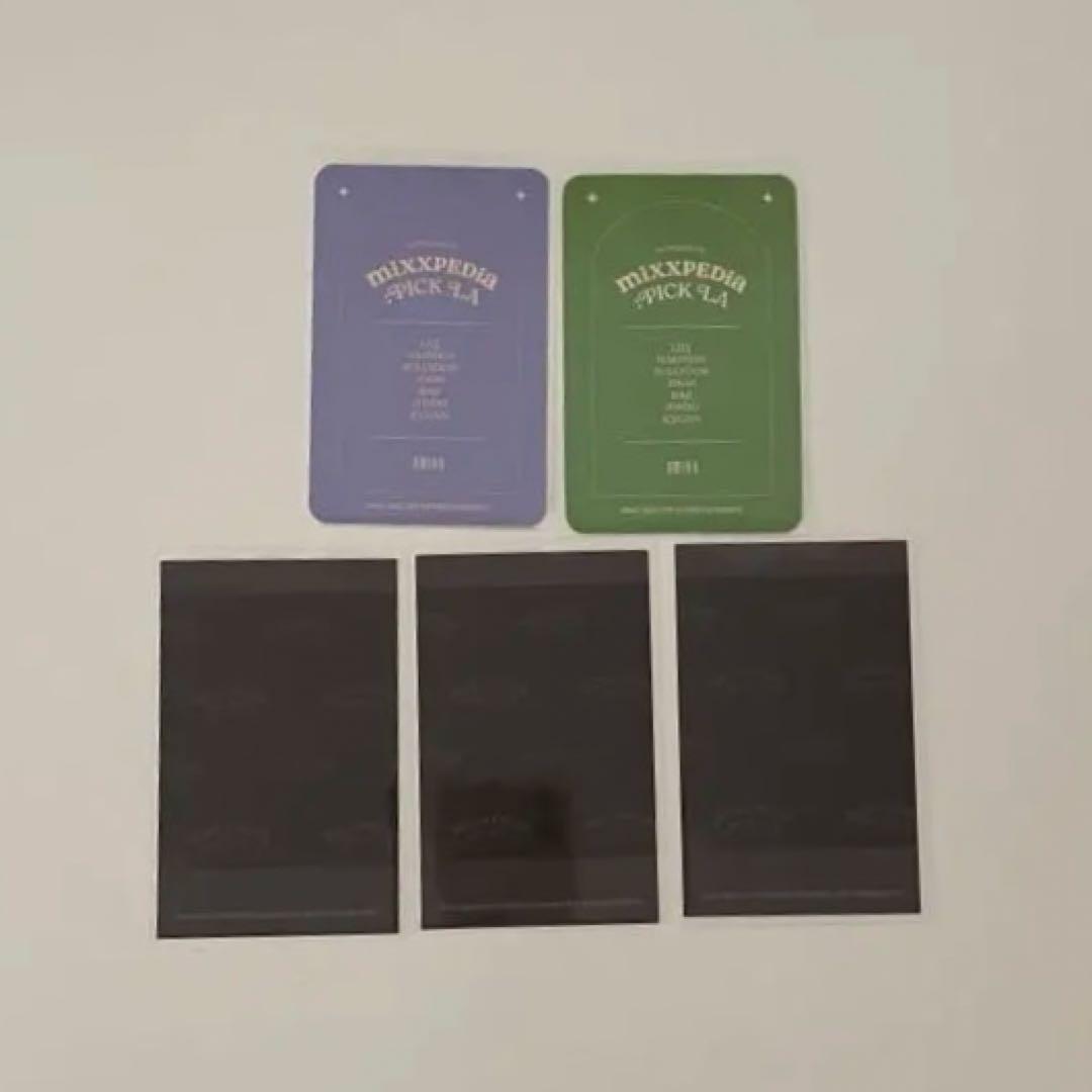 NMIXX ジウ トレカ まとめ売り mixxpedia pick la 特典 - メルカリ