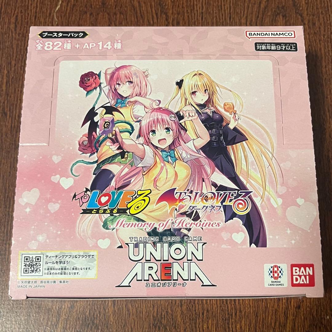る*ん様 【新品未開封】UNION ARENA ToLOVEる　1BOX UNION ARENA To LOVEる-とらぶる- Memory of Heroines 新品未開封品