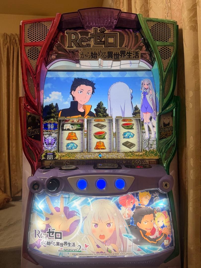 送料無料！！　Re:ゼロから始める異世界生活 season2　スマスロ 新台】大都技研スマスロ新台「スロット Re:ゼロから始める異世界生活