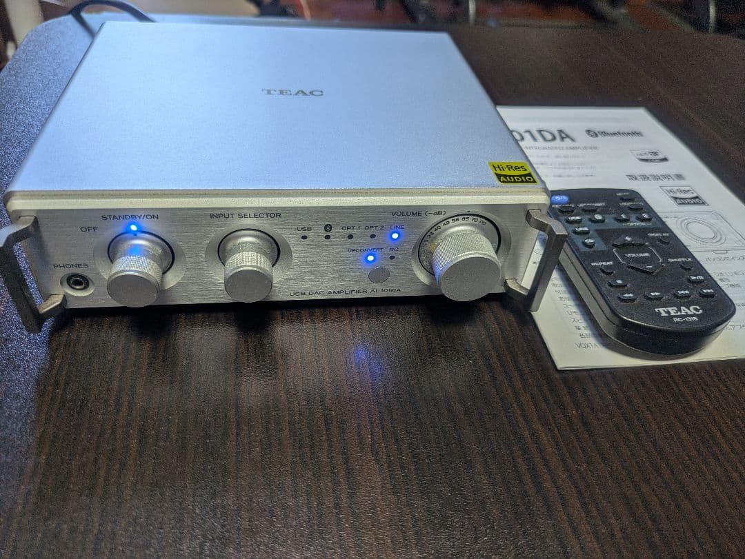 TEAC AI-101DA プリメインアンプ ティアック、USB DAC/ステレオプリメインアンプ「AI-301DA-Z」を本日1