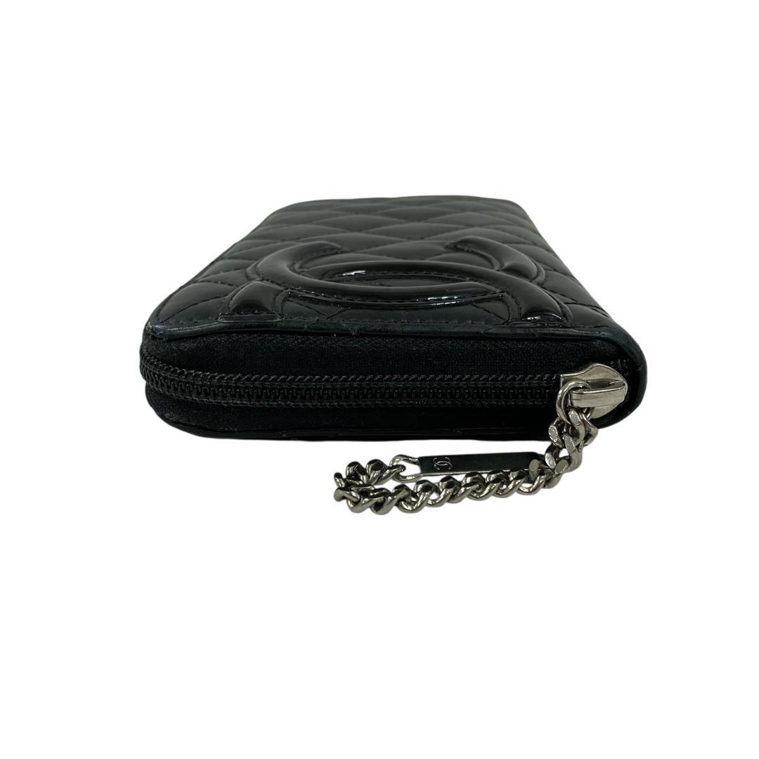 CHANEL ブラック キルティング 長財布 - メルカリ