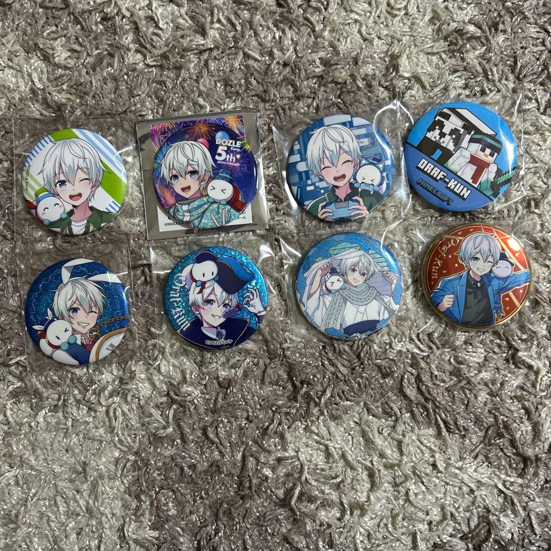 ドズル社 おらふくん 缶バッジ まとめ売り