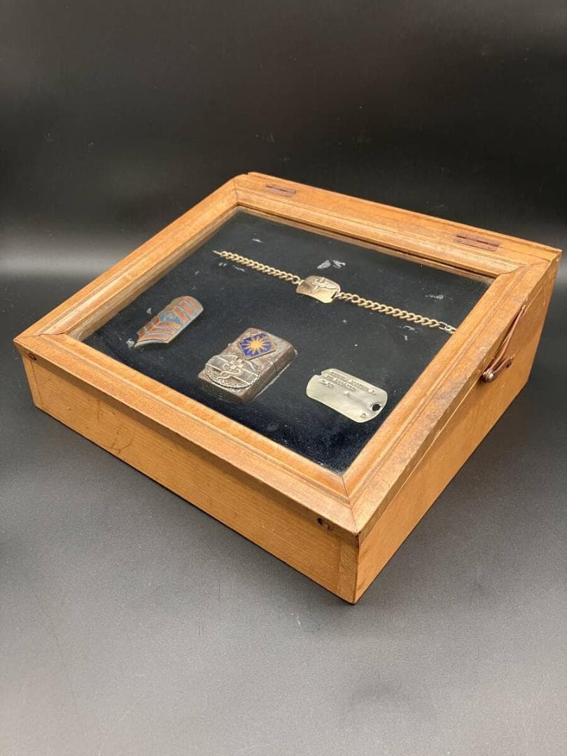 米軍 朝鮮戦争 衛生兵　実物 ZIPPO ドッグタッグ IDブレスレット 階級章