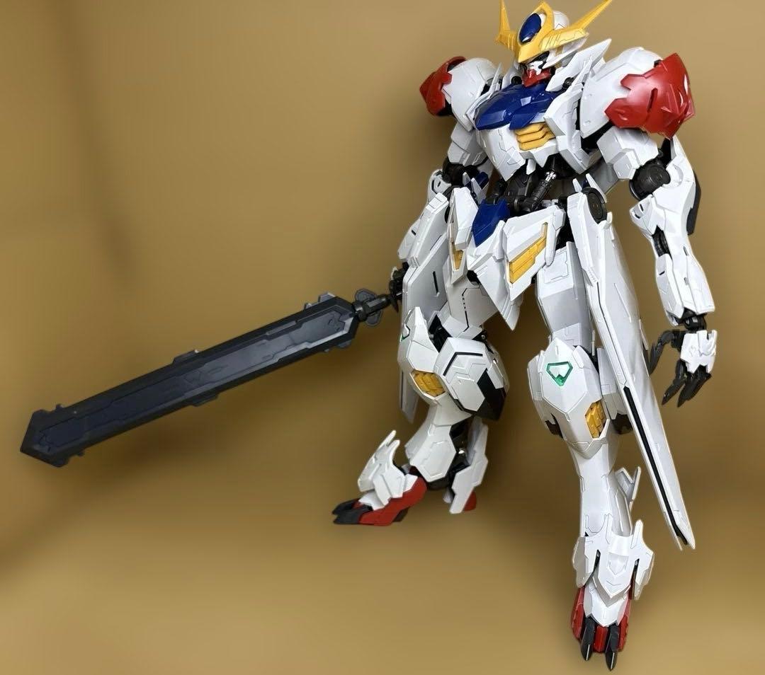 MG バルバトスルプス　素組み完成品　墨入れ無し・シール貼り付け無し