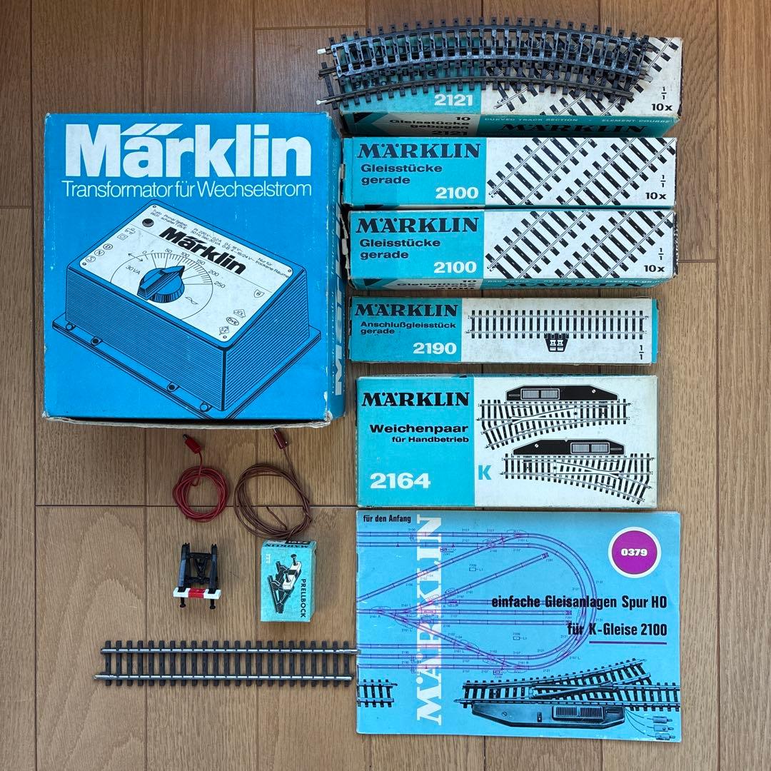 メルクリン HO 6620トランス + 引込線付きKトラックオーバルセット メルクリン HO 6620トランス + 引込線付きKトラックオーバルセット