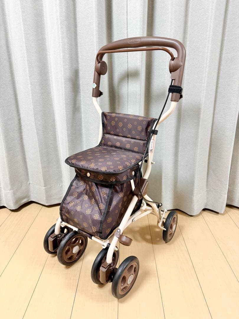 良品 幸和製作所 TacaoF シルバーカー ルミド SIMD02 ブラウン ②