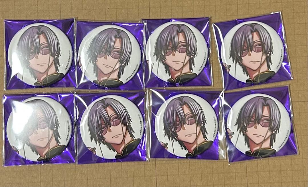 桃源暗鬼 秋田書店 8個 アフターコミケ107 朽森紫苑 缶バッジ