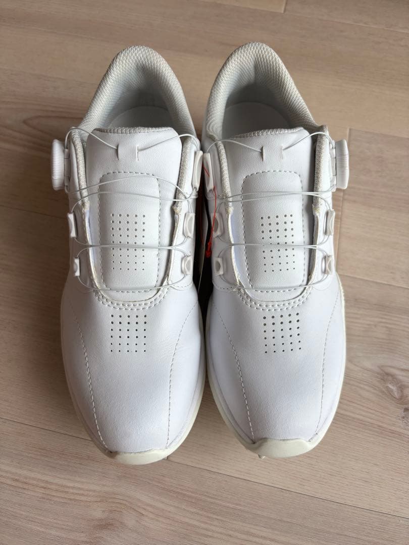 callaway 23cm ホワイト ゴルフシューズ スパイク付き