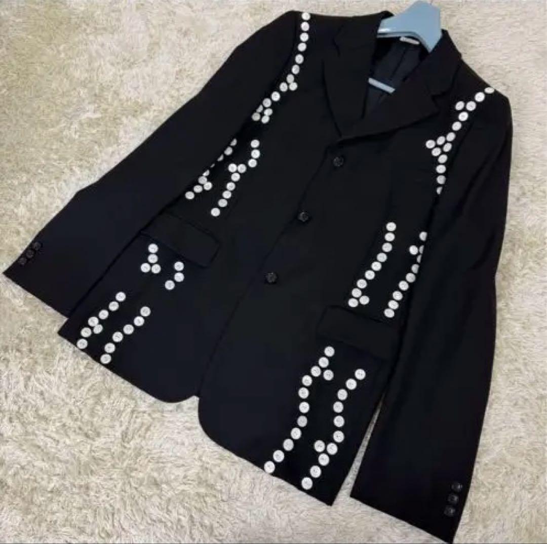 24AW コムデギャルソンオムプリュス ボタンジャケット - メルカリ