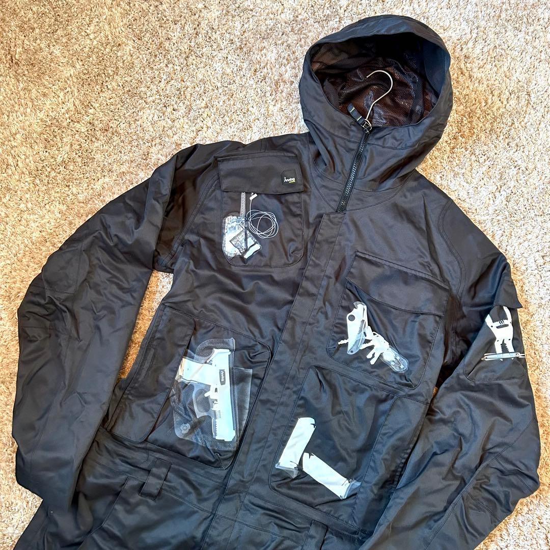 Analog BURTON アナログ スノーボード つなぎ ジャンプスーツ - メルカリ