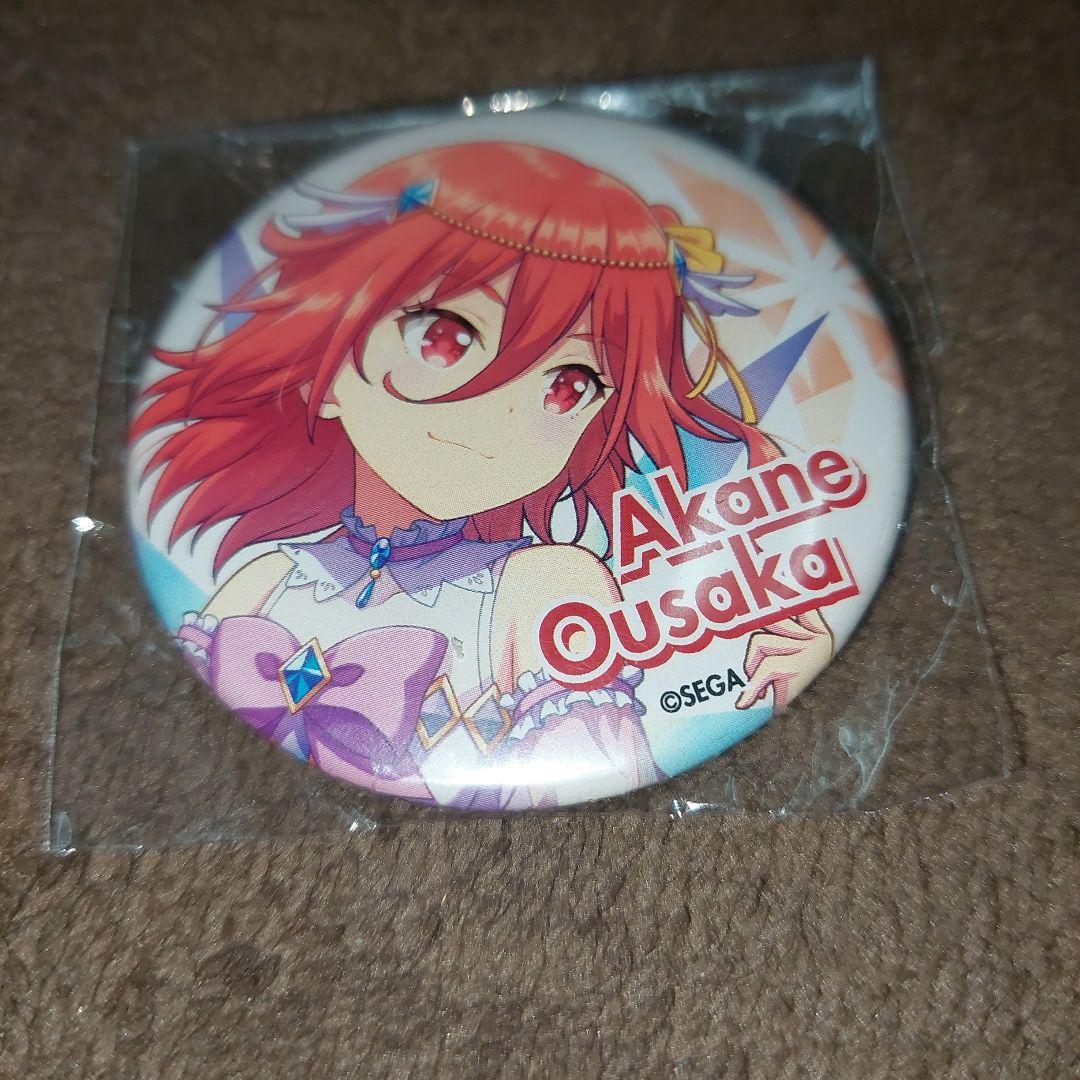 オンゲキ 逢坂茜 缶バッジ