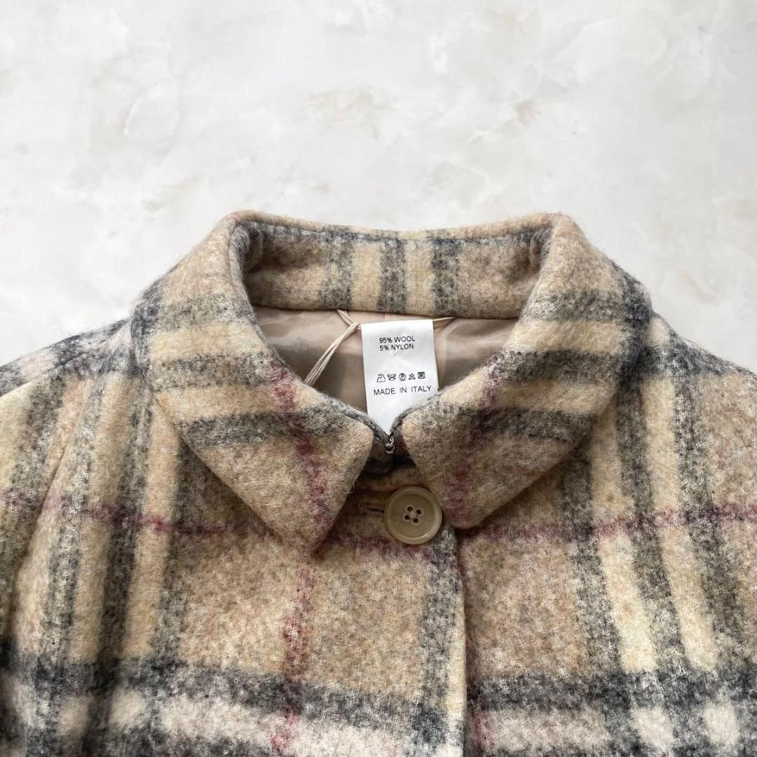 新品】BURBERRY バーバリー ノバチェックウールコート 三陽商会 S