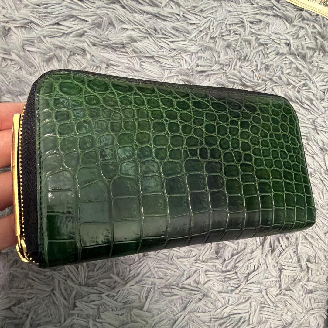 池田工芸　ビッグラウンドウォレットティラノ　長財布