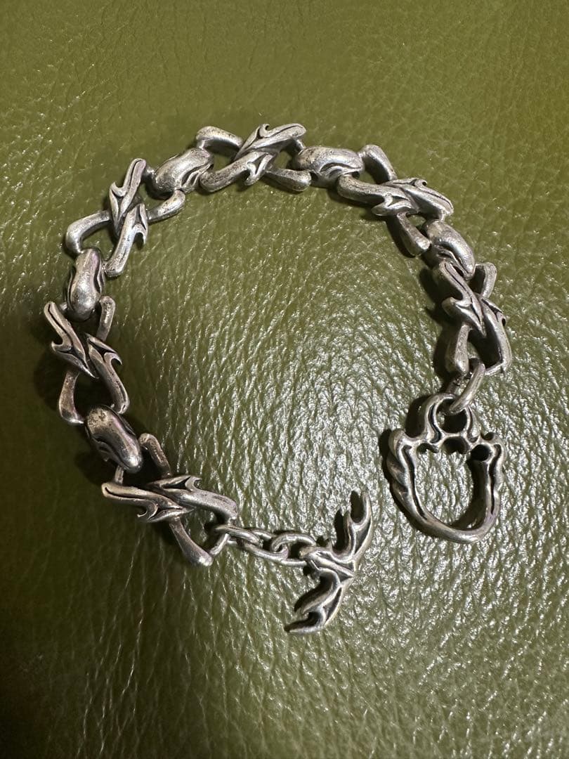 Silver 925 Men’s Bracelet Rank AB 20cm