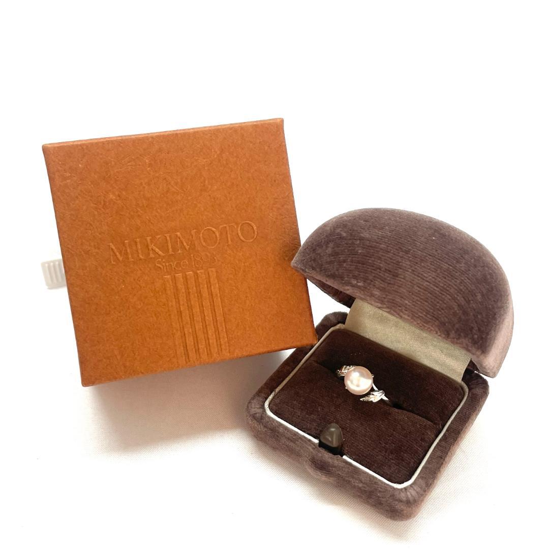 Y512-346　MIKIMOTO ミキモト アコヤ真珠 リング