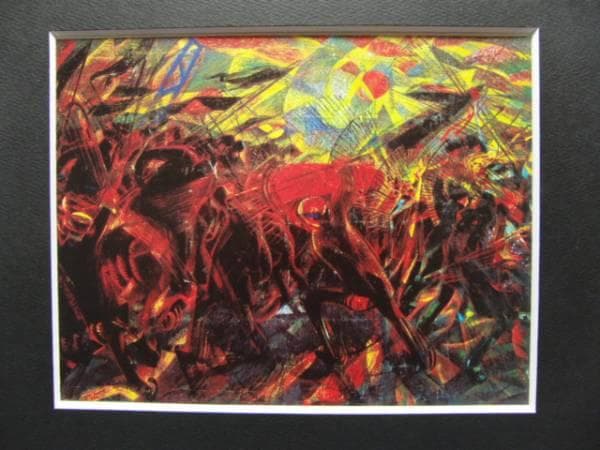 Carra、Anarchist Galli、希少画集画、新品額付