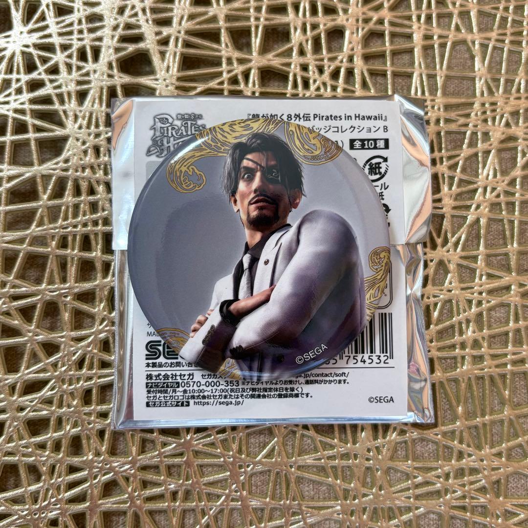 龍が如く 真島吾朗 真島コーディネート缶バッジコレクション 錦山彰