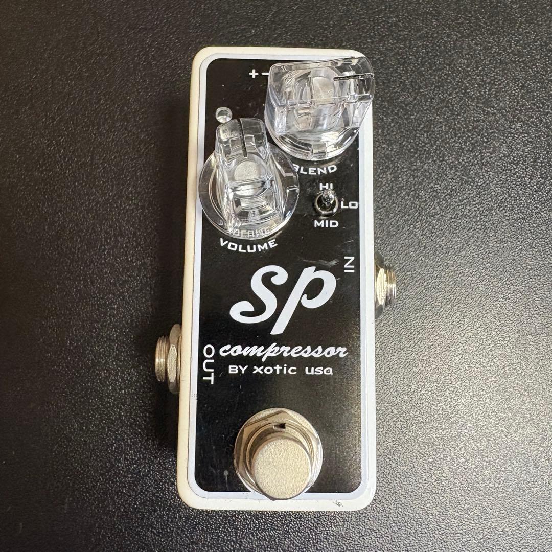 【値下げ】Xotic SP Compressor コンプレッサー 使用感あり Xotic SP Compressor （エスピーコンプレッサー エキゾティック
