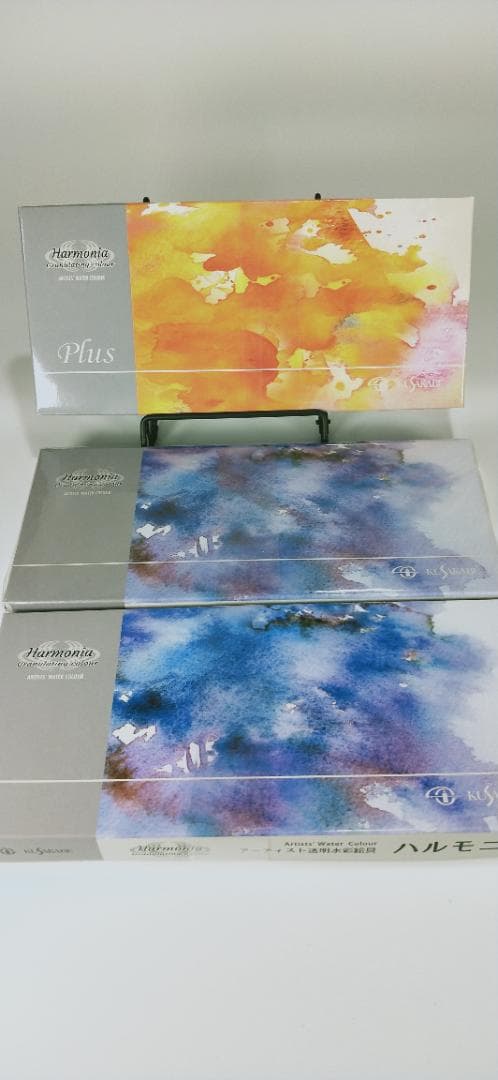 クサカベ　ハルモニア　プラス　透明水彩絵具　３セット　アーティスト