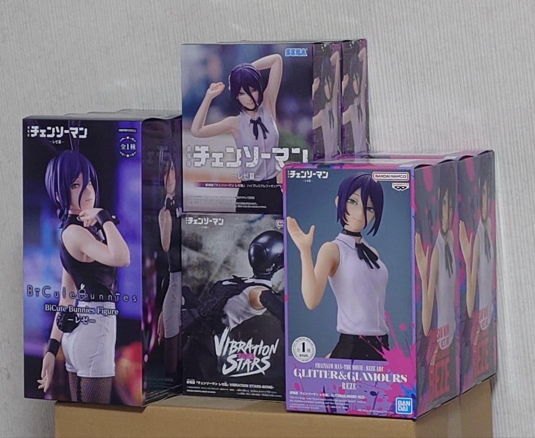 劇場版【チェンソーマンレゼ編】 レゼ フィギュア　まとめ売り　8点セット