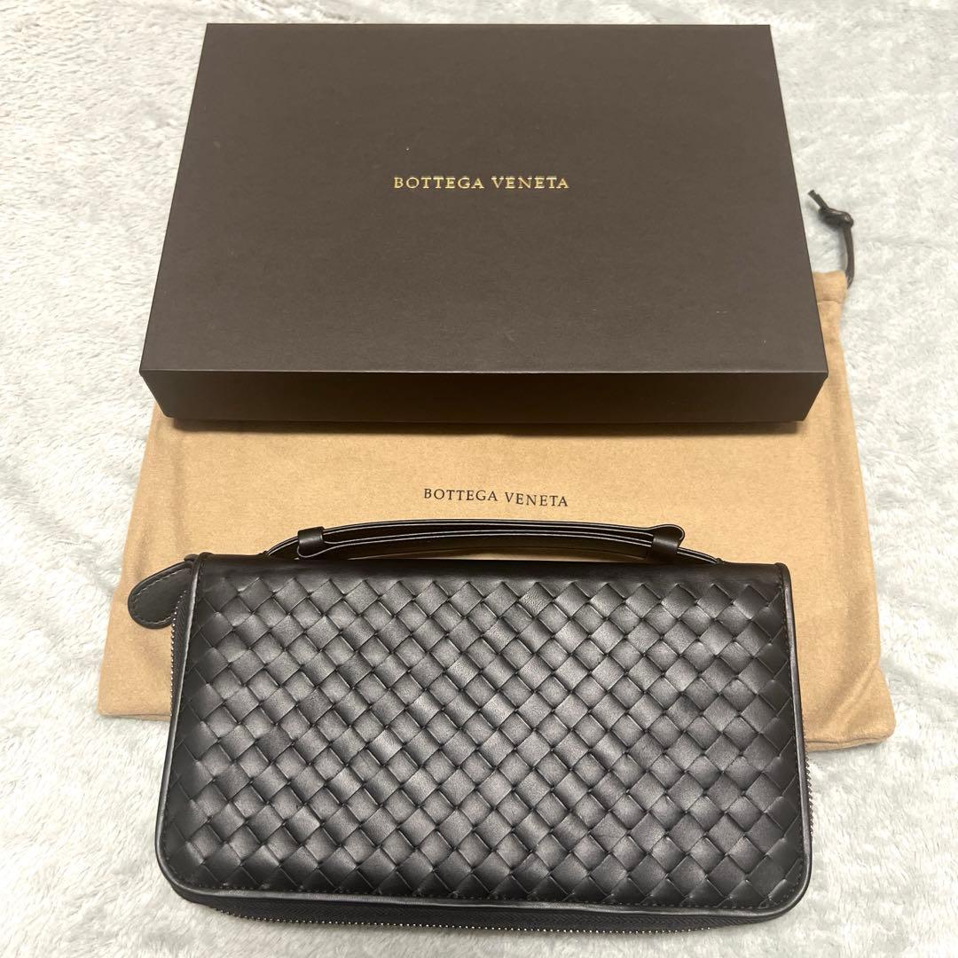 新品　BOTTEGA VENETA ボッテガヴェネタ ラウンドファスナー 長財布