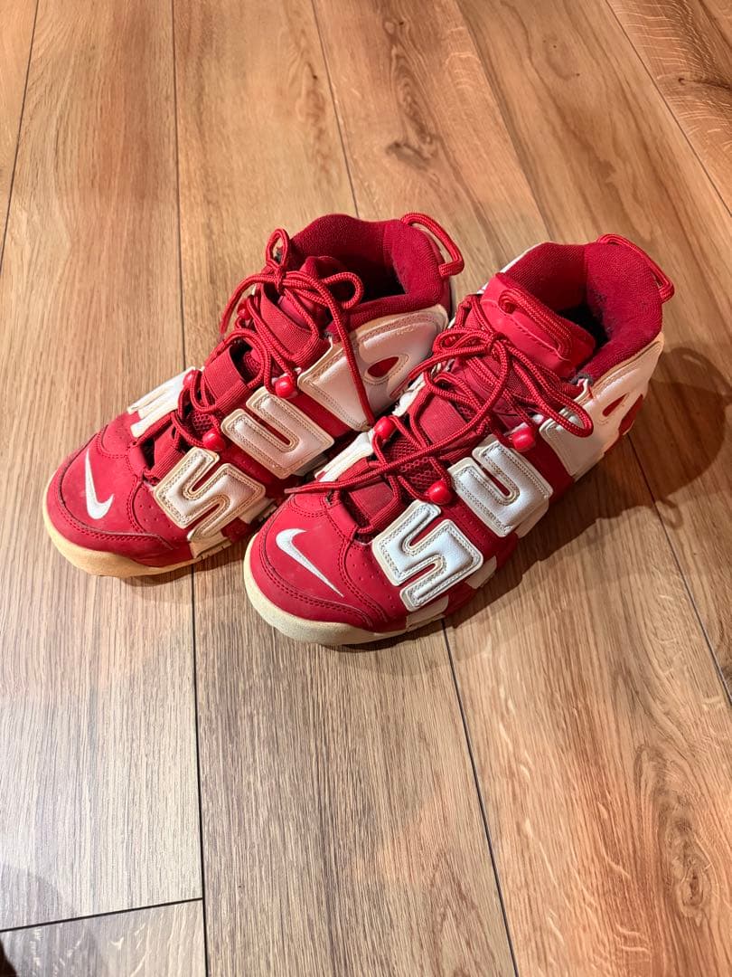 Supreme Nike コラボ（エア モア アップテンポ）