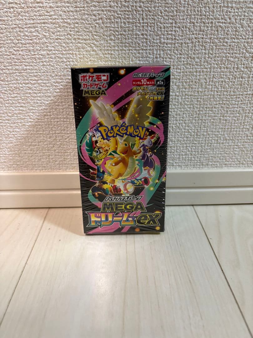 ポケモンカード MEGA ドリームex シュリンク付き　box ボックス