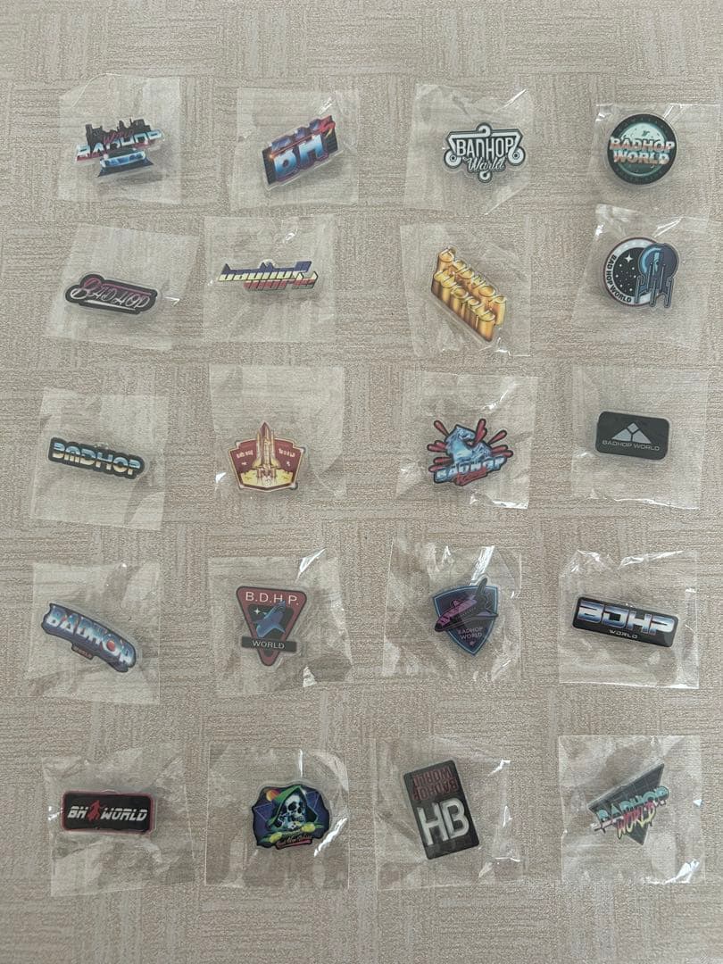 【激レア】BADHOP WORLD ピンバッジ全種セット